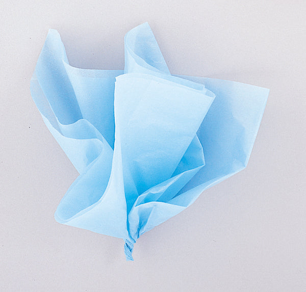 baby blue tissue paper