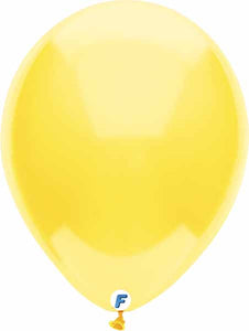 yellow balloon 12 inch funsational