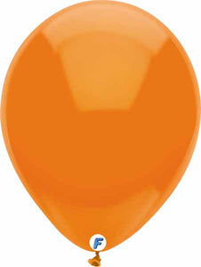 Orange balloon 12 inch funsational brand