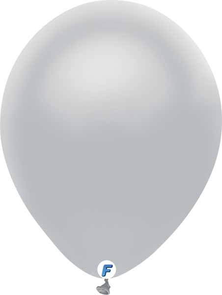 silver funsational balloons 50 ct