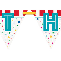 Birthday Circus Banner