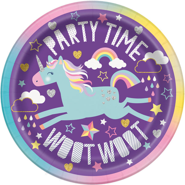 Unicorn Dessert Plates