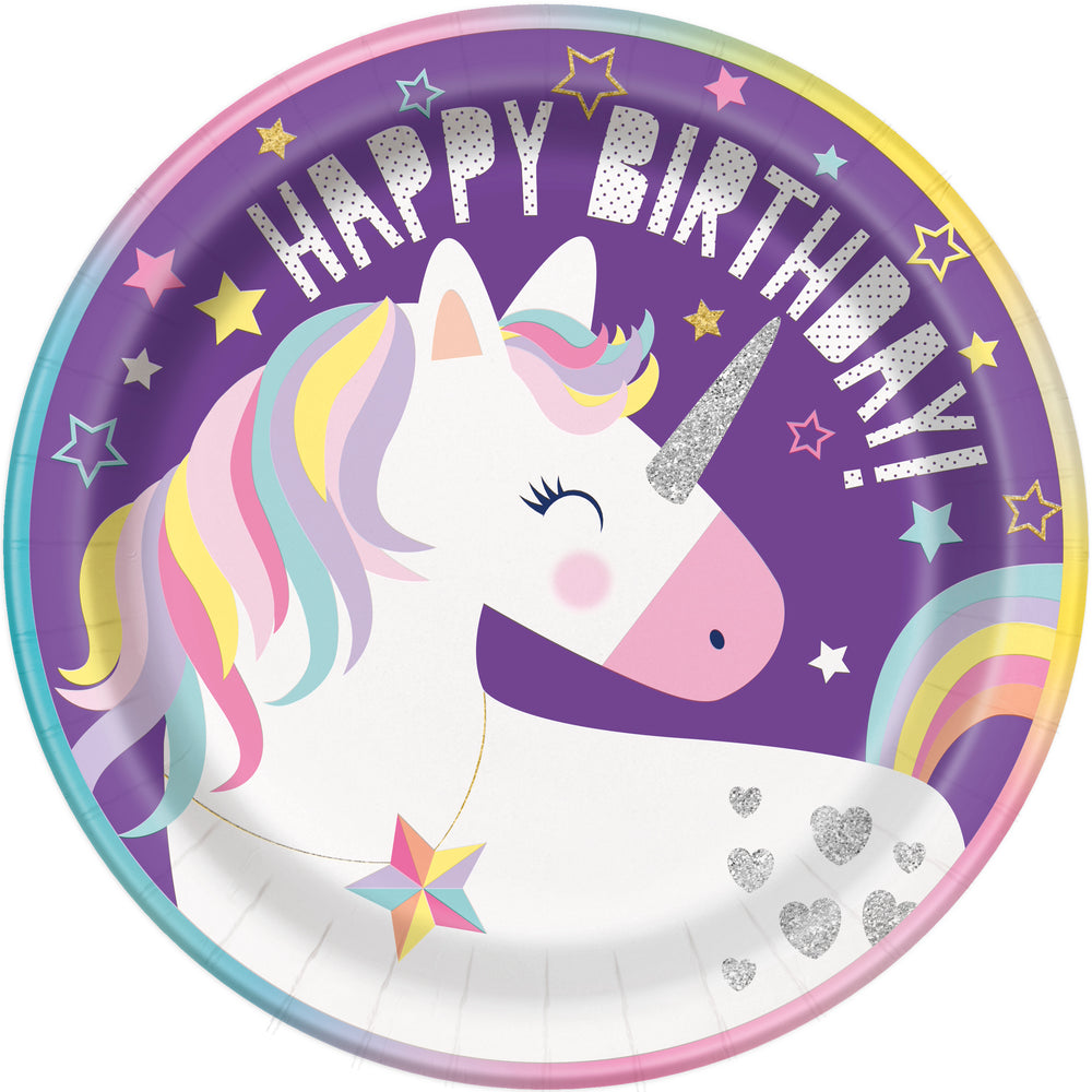 Unicorn Dinner Plates