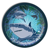 shark dessert plates