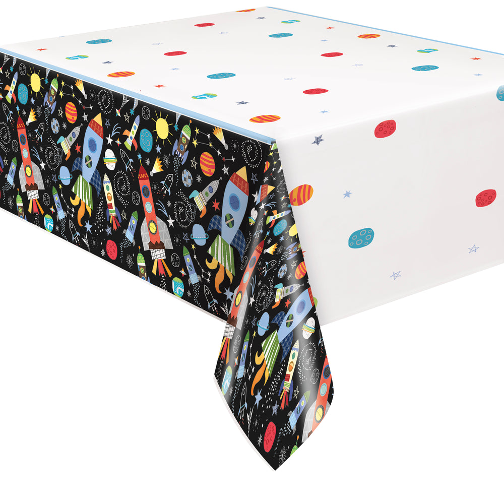 Outer Space Plastic Table cover
