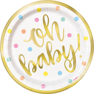 Oh Baby Dessert Plates