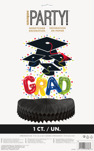 Letter Balloon Grad Honeycomb Centrepiece