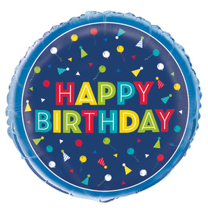 Peppy Birthday 18" foil balloon