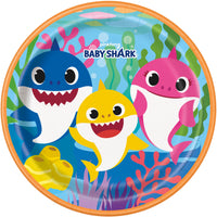 Baby shark Dinner Plates
