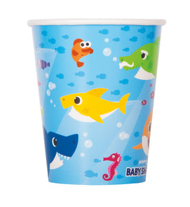 Baby Shark 9 oz. paper cups