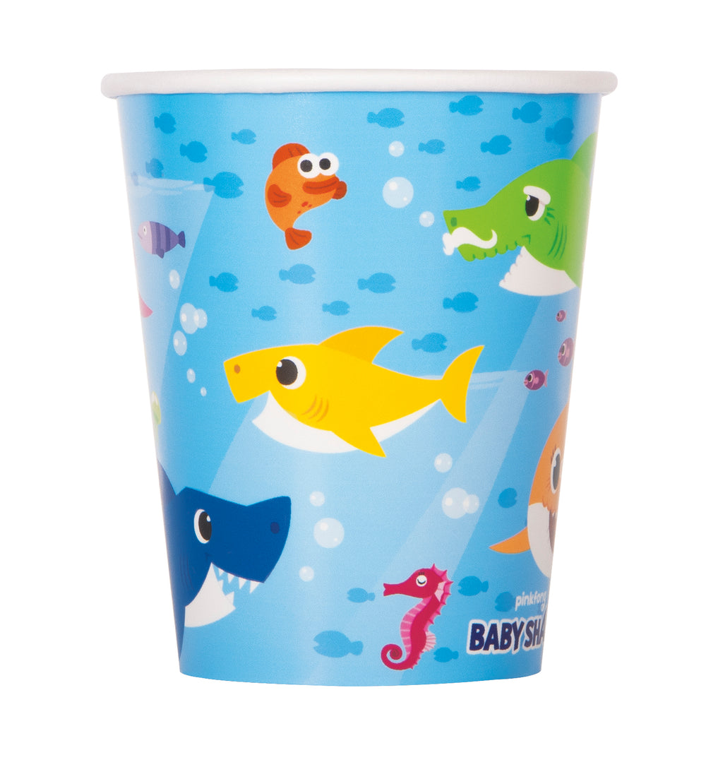 Baby Shark 9 oz. paper cups