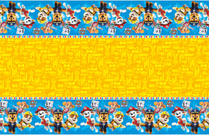 paw patrol plastic tablecover, open package