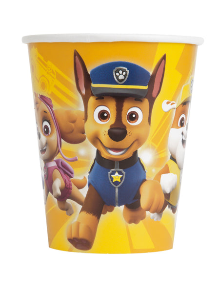 paw patrol 9 oz cups