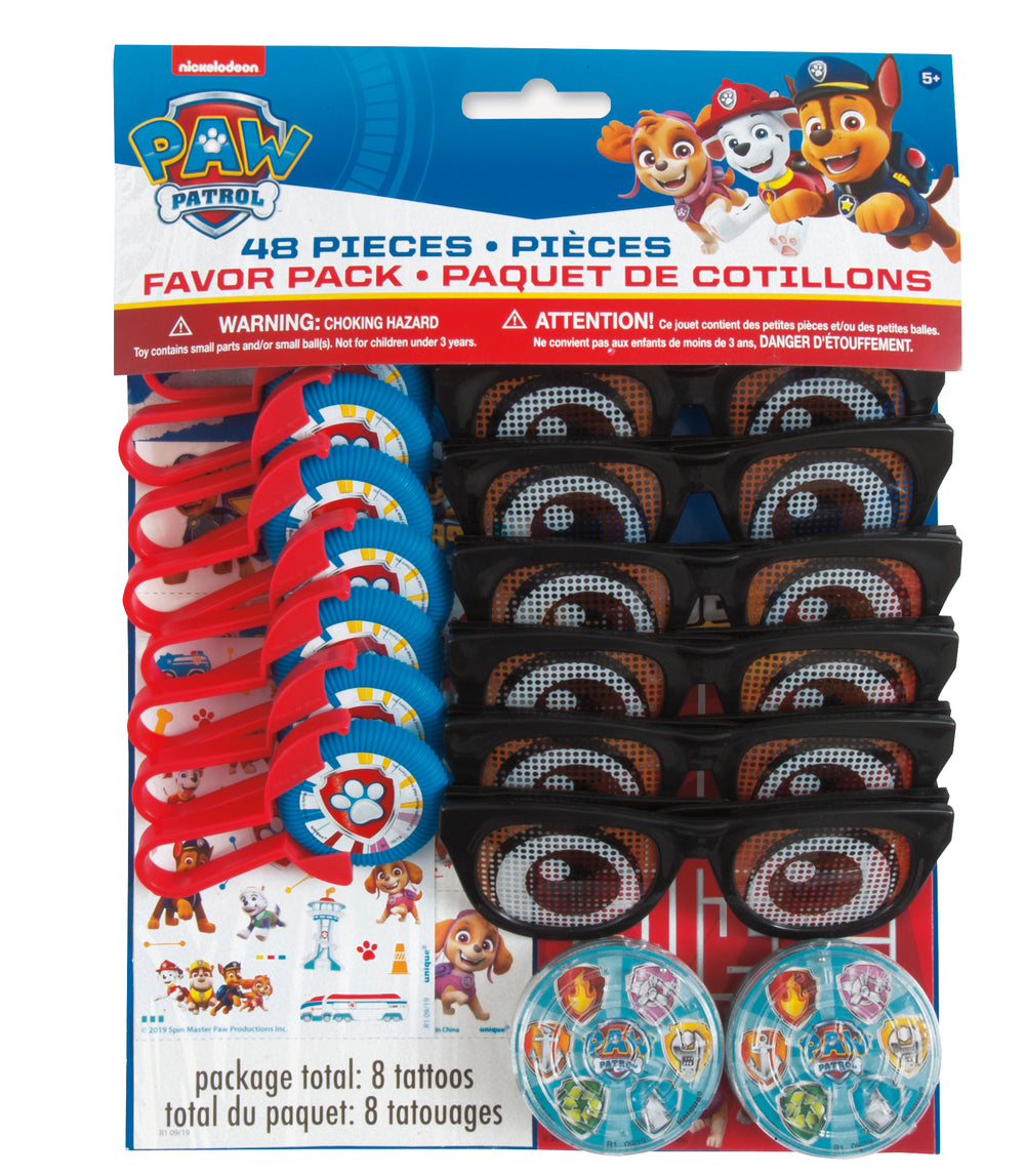 paw patrol party favors 48CT