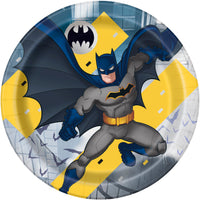 Batman 9 inch Plates 8CT