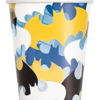 batman 9oz paper cups 8 count