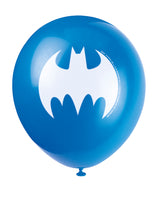 batman 12 inch latex balloon, blue
