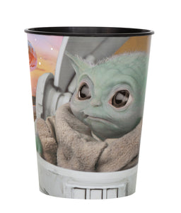 the mandalorian 16oz plastic cup