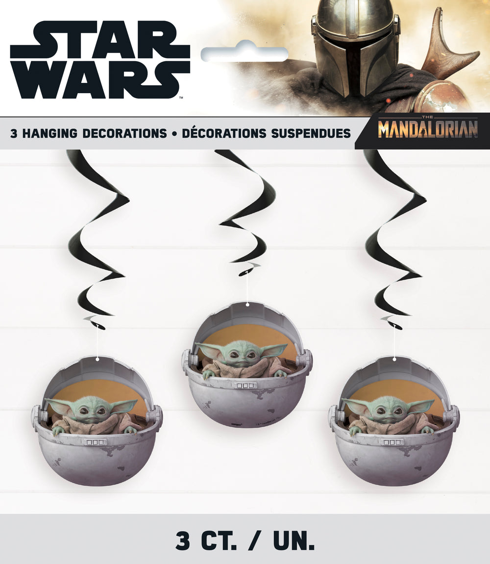 the mandalorian Baby Yoda hanging decorations