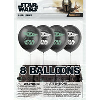 the mandalorian 12 inch latex balloons