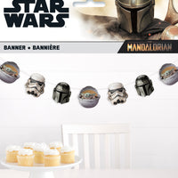 the mandalorian 7 foot garland in package