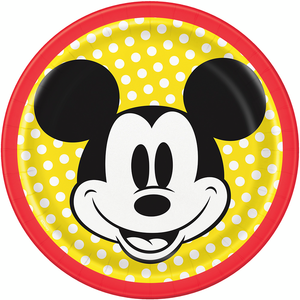 Mickey Mouse 7 inch Plates 8CT