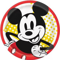 Mickey Mouse 9 inch Plates 8CT