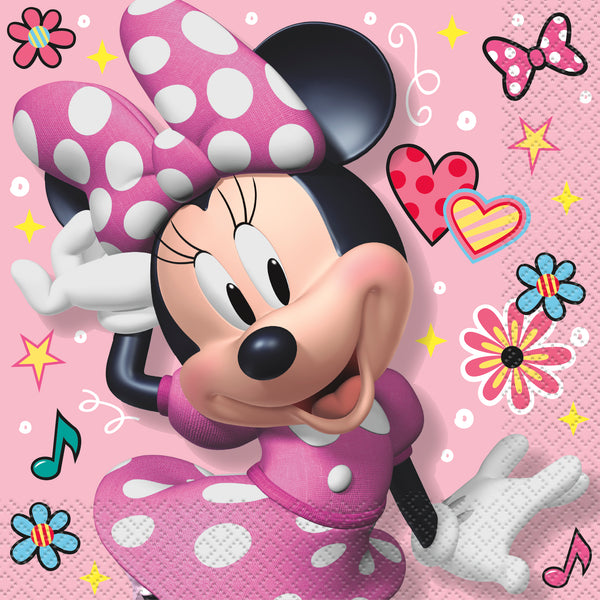 minnie mouse luncheon napkins