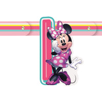 Minnie Mouse Happy Birthday Banner