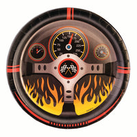 Race car 9 inch dinner plates