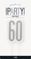 60th Candle in package
