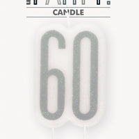 60th Candle in package