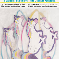 unicorn glider party favors