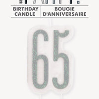 65th Candle in package