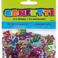 21 confetti