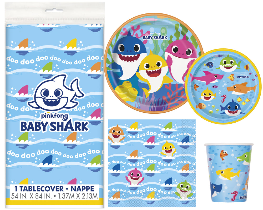 baby Shark party in a box for 8