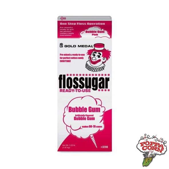 Floss sugar bubble gum