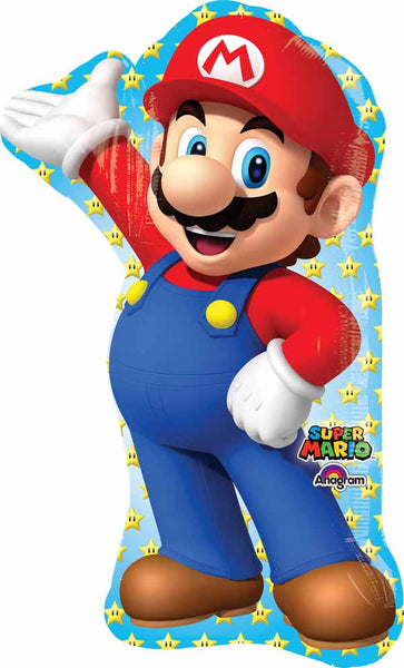 33 inch super mario foil balloon