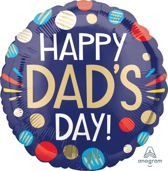 Happy Dad's Day foil balloon