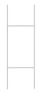 H frame stake