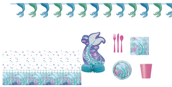 Mermaid Party Kit for 8 kids