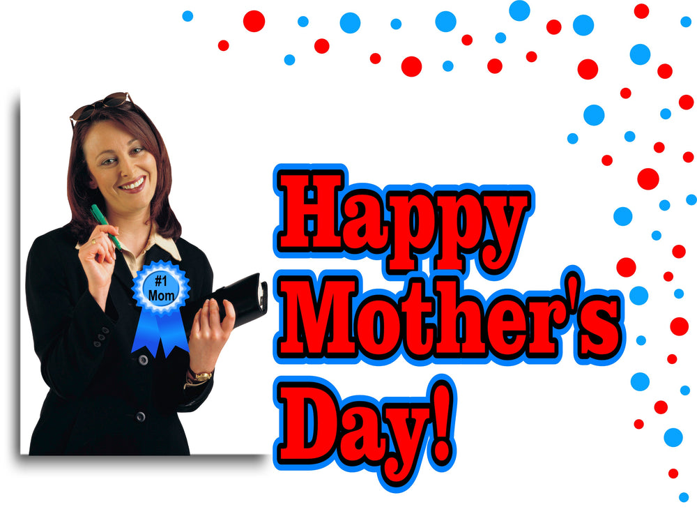 mothers day photo custom yard sign