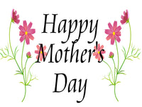 Floral Happy Mother's Day 18"x24" Yard Sign
