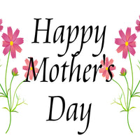 Floral Happy Mother's Day 18"x24" Yard Sign