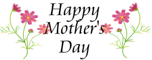 floral happy mothers day custom banner