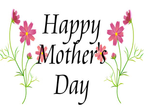 Floral Happy Mother's Day 18"x24" Yard Sign