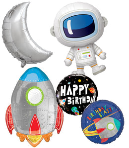 Outer Space Foil Balloon Bundle