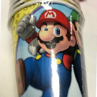 Super Mario 9 oz. paper cups