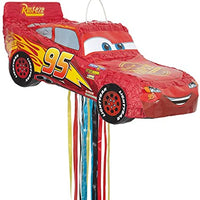 lightning mcqueen pull pinata