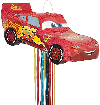 lightning mcqueen pull pinata